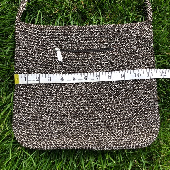 The Sak Brown and White Crochetted Purse - Picture 5 of 5